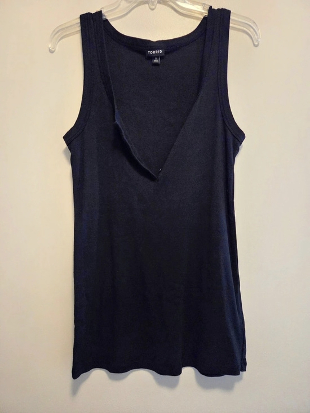 Torrid Black Tank Top Size 0 Like New